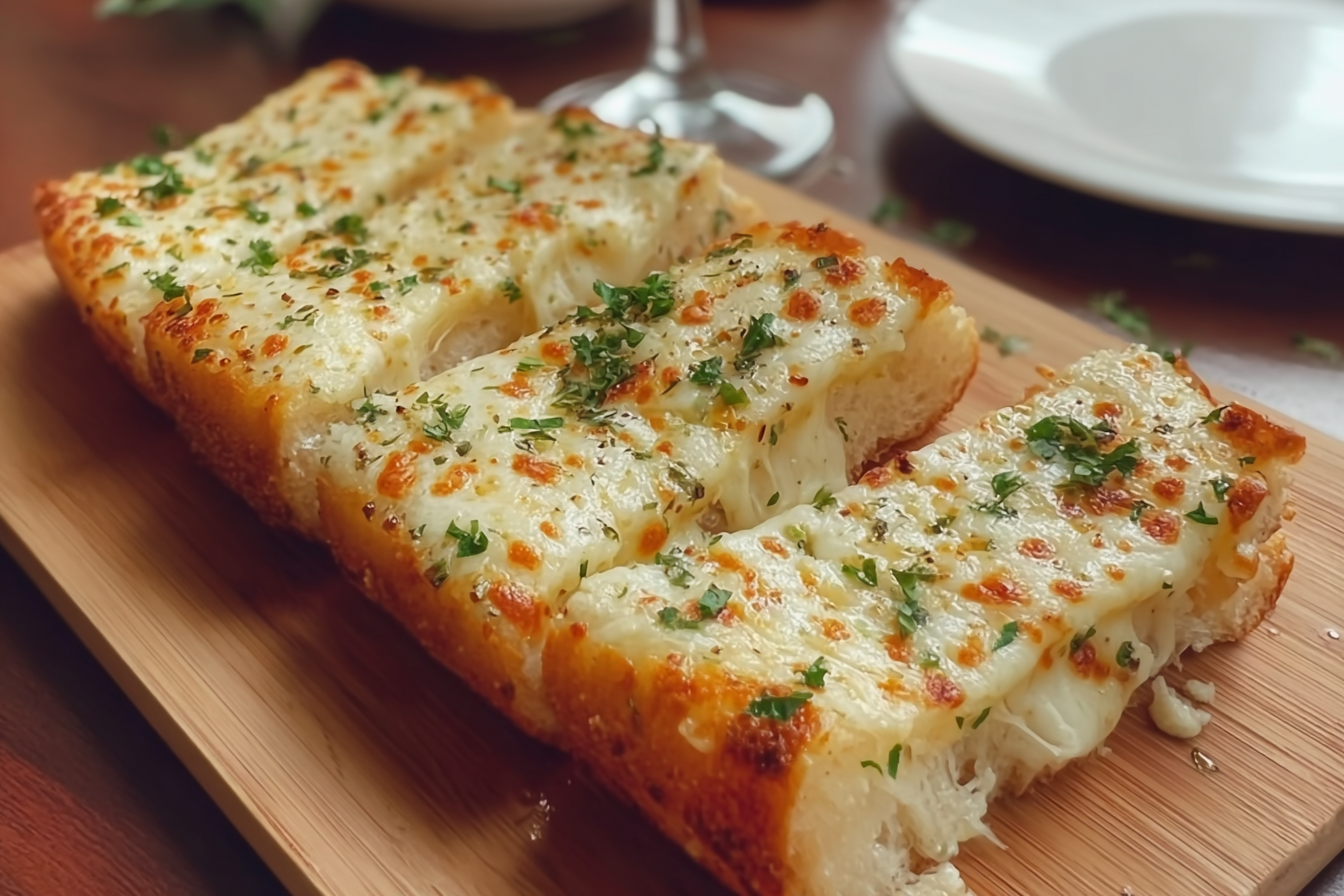 Extra Cheesy Garlic Bread