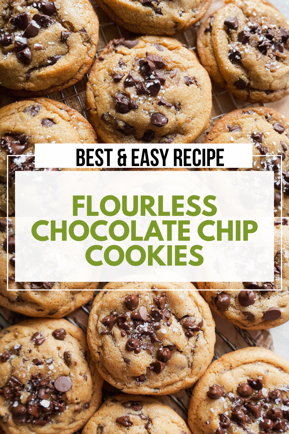 Flourless Chocolate Chip Cookies