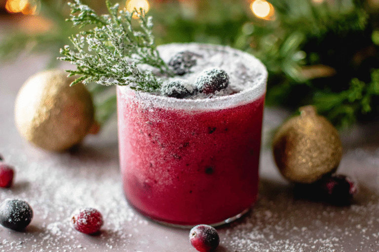 Frosted Mistletoe Margarita Punch Holiday Recipe 8 Frosted Mistletoe Punch 22.Png