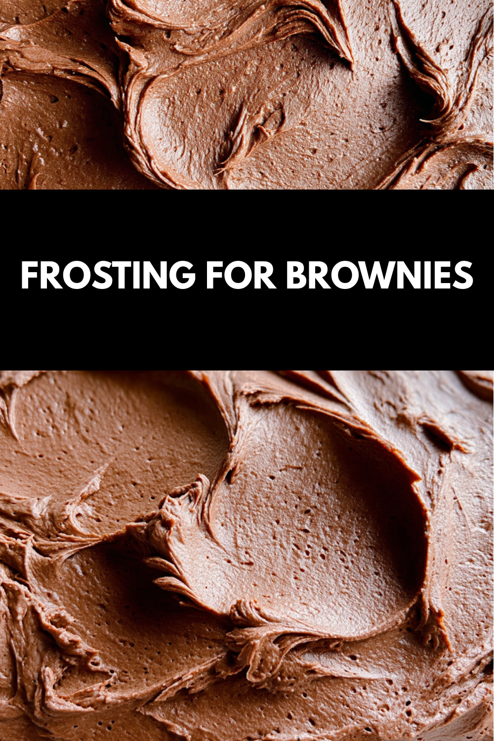 Frosting For Brownies