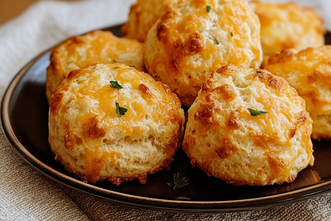Garlic Cheddar Biscuits