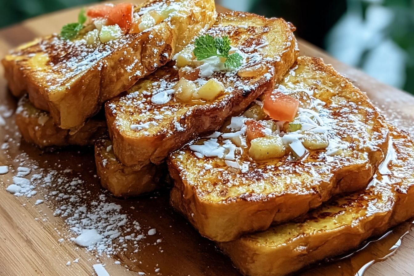 Hawaiian Roll French Toast Recipe 6 Hawaiian Roll French Toast