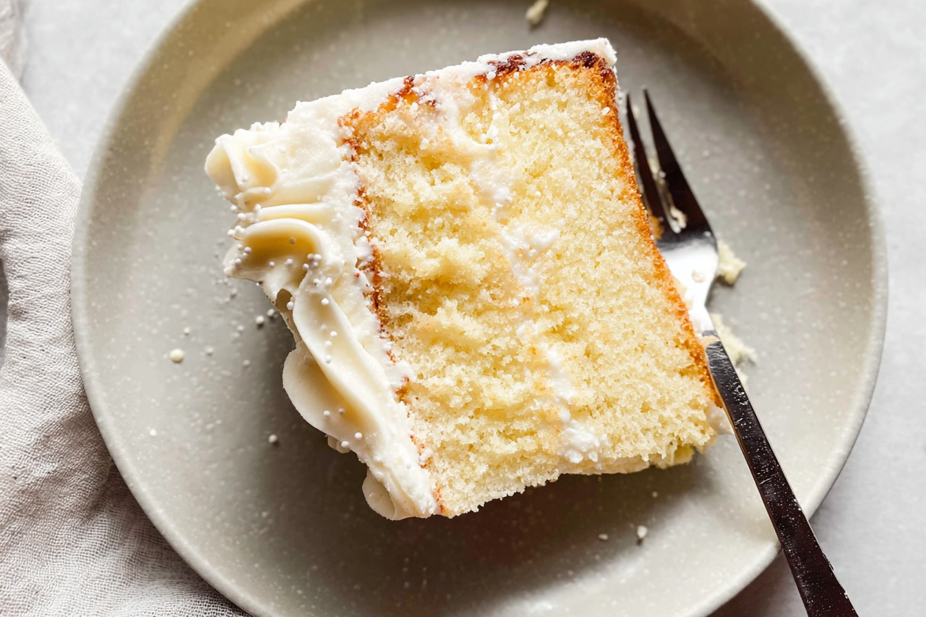 Homemade Vanilla Cake