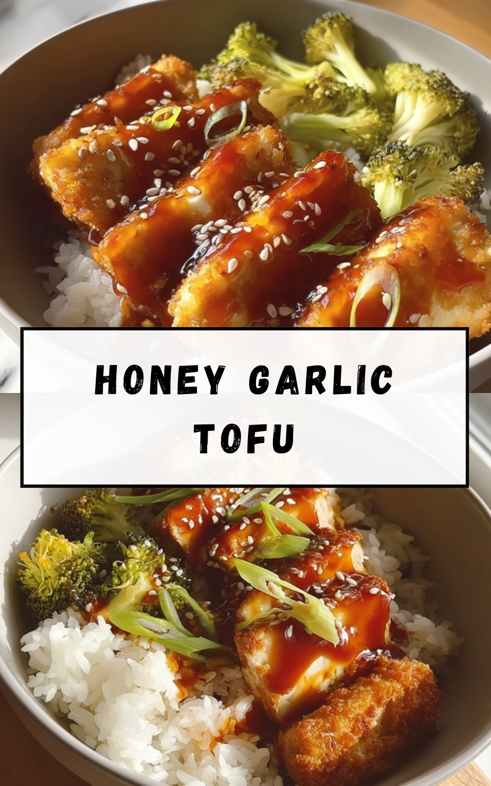 Honey Garlic Tofu