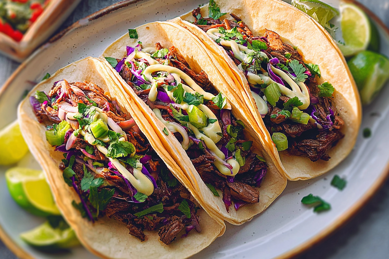 Korean Beef Tacos Bulgogi