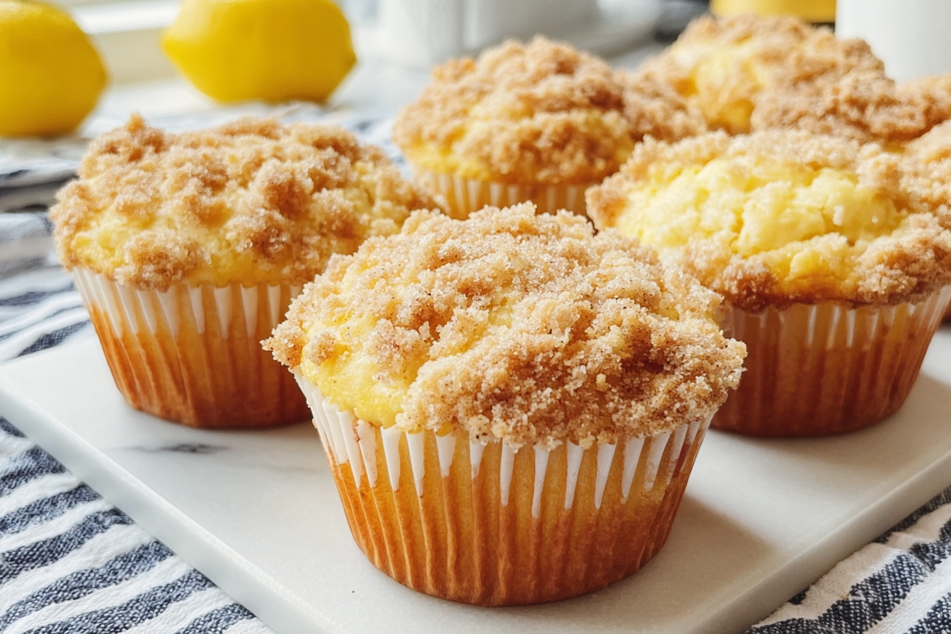 Lemon Streusel Muffins