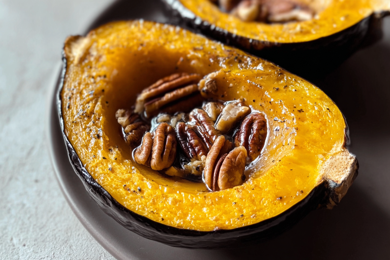 Maple Pecan Acorn Squash