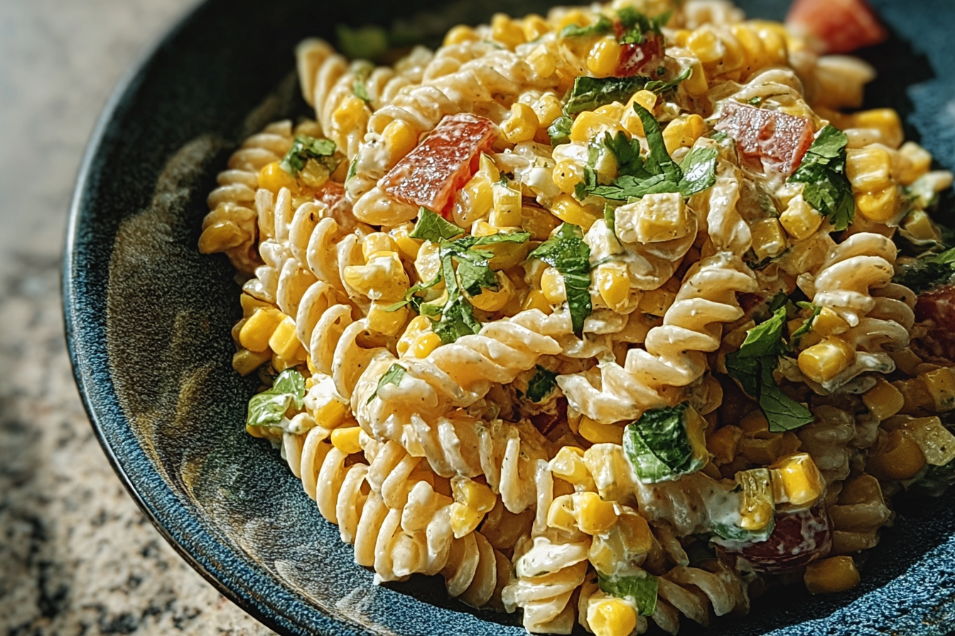 Mexican Street Corn Pasta Salad