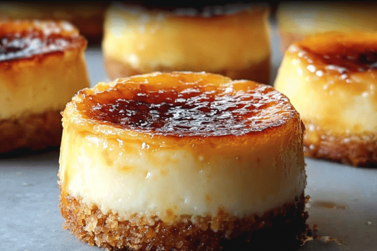 Mini Creme Brulee Cheesecakes 14.Png