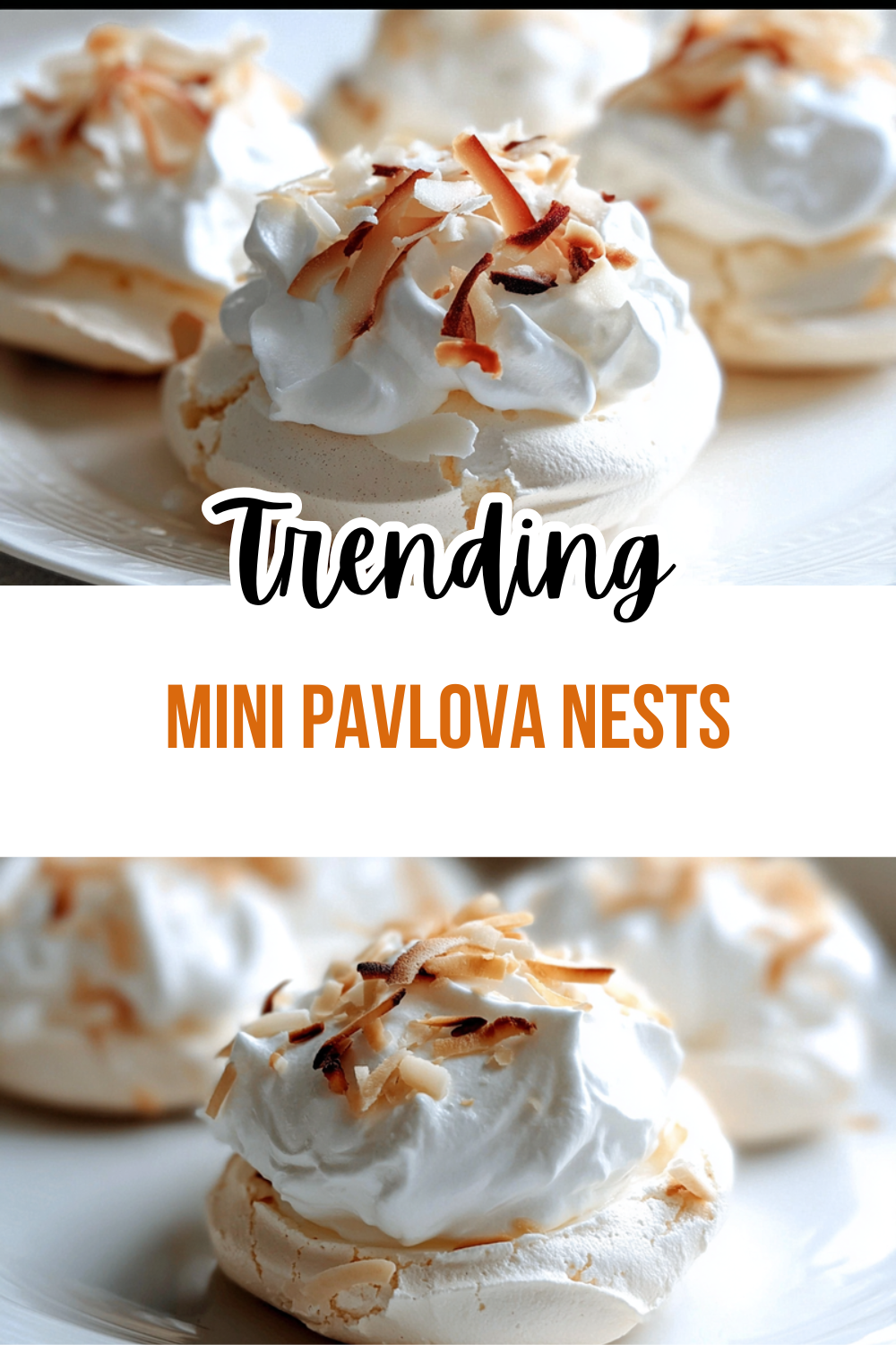 Mini Pavlova Nests