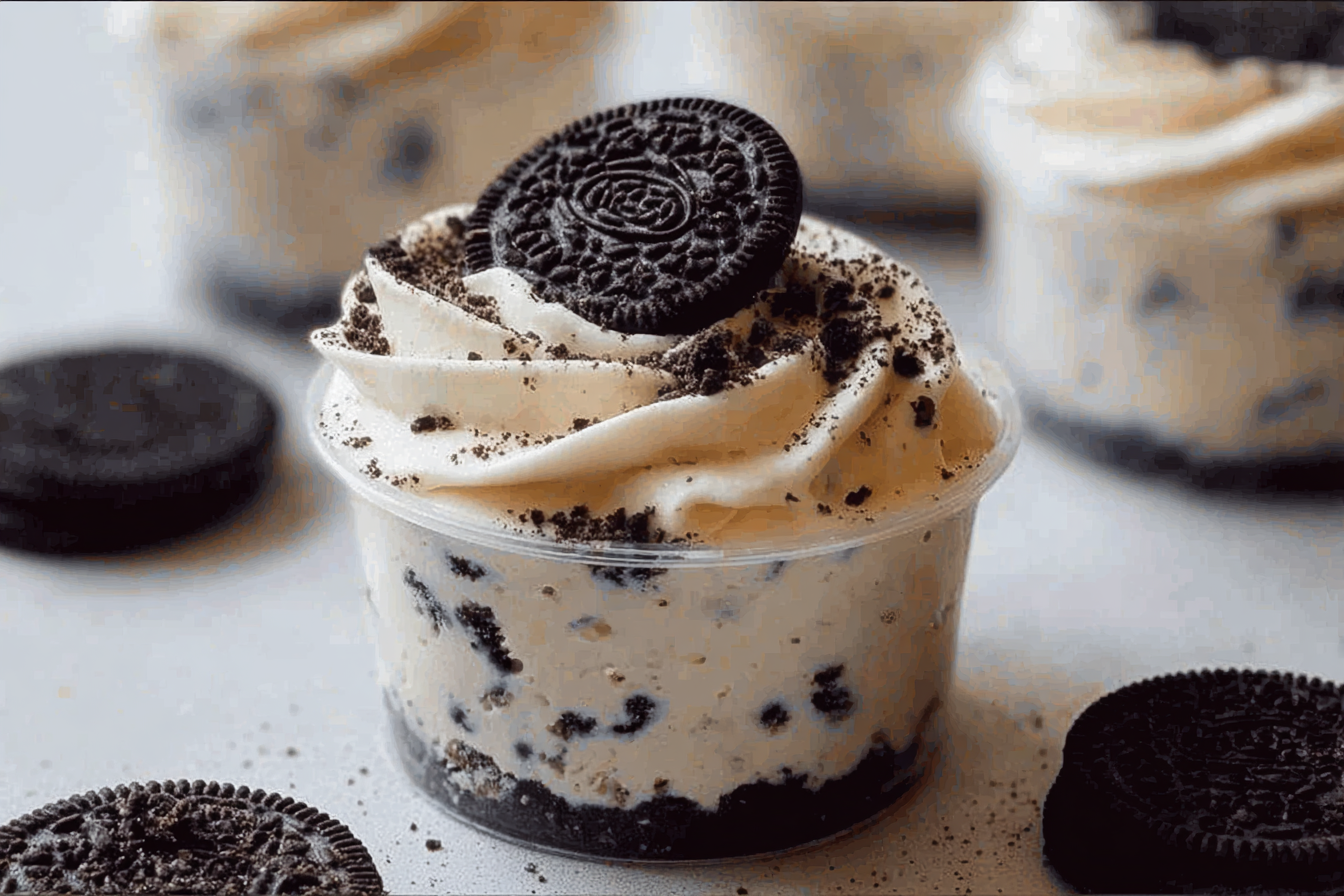 Oreo No Bake Cheesecake Cups
