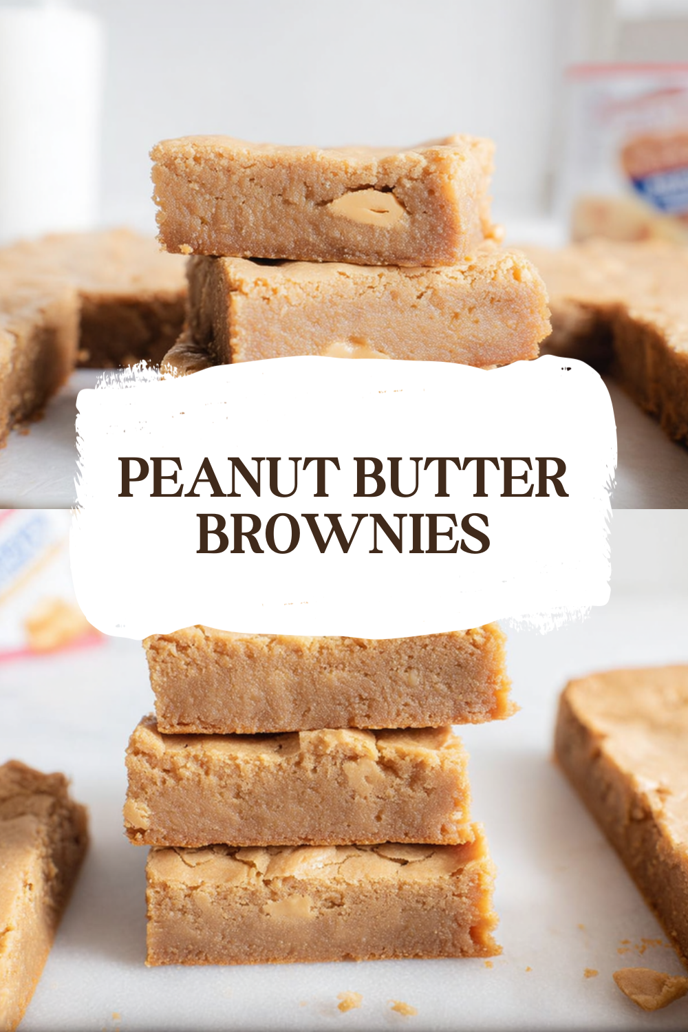 Peanut Butter Brownies