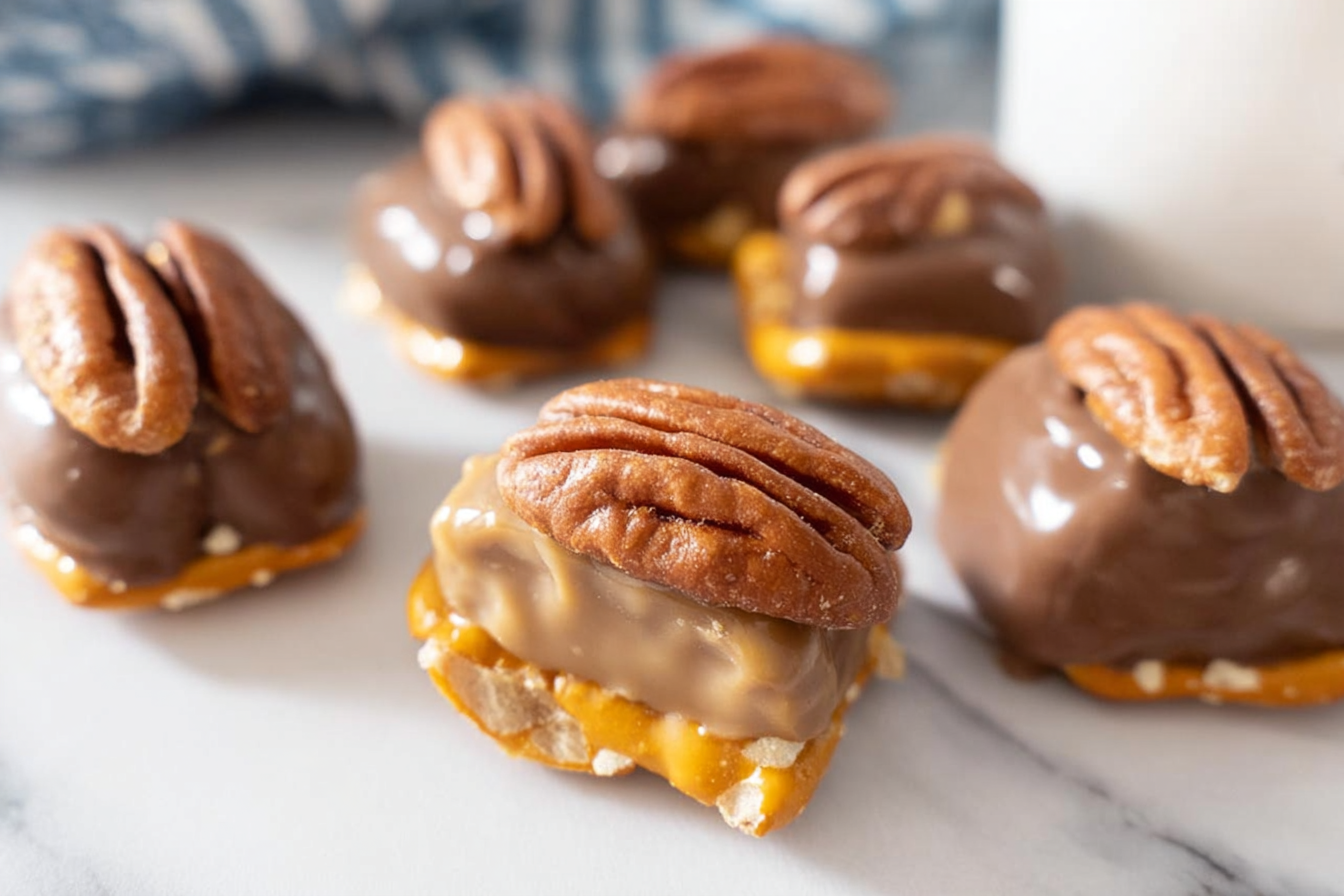 Pretzel Turtle Bites