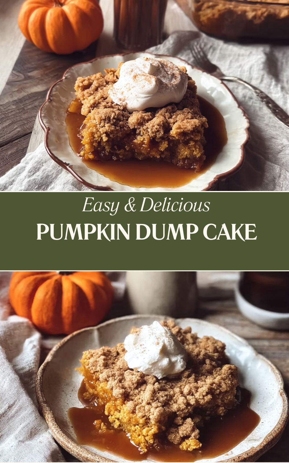 Pumpkin Dump Cake