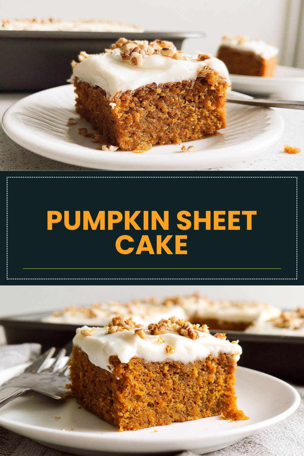 Pumpkin Sheet Cake