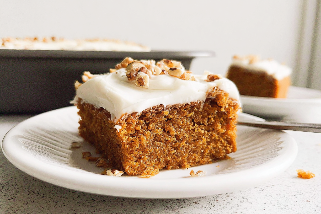 Pumpkin Sheet Cake
