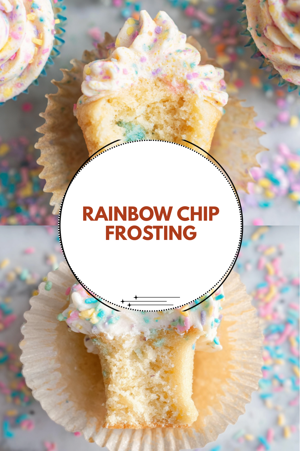 Rainbow Chip Frosting
