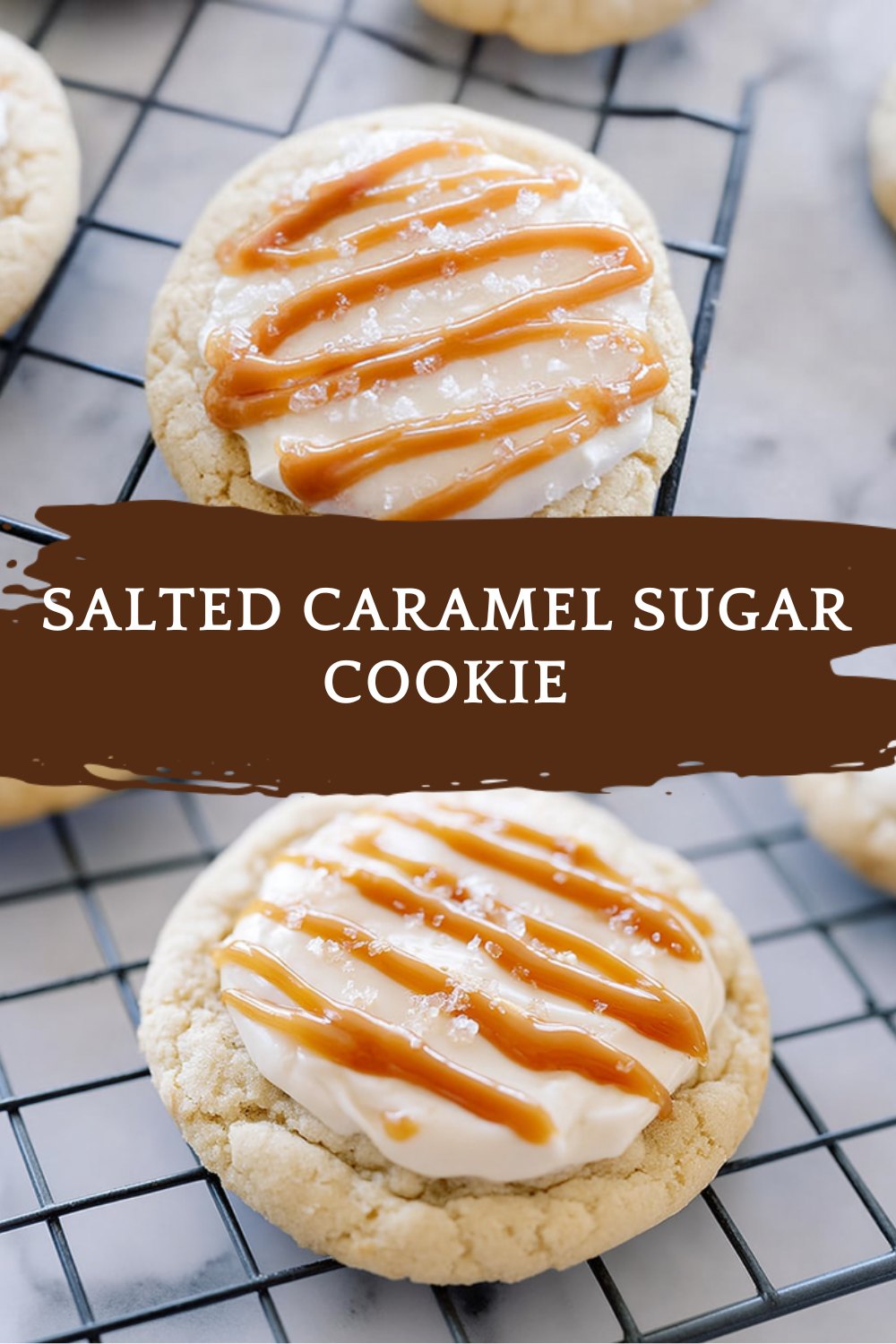 Salted Caramel Sugar Cookie