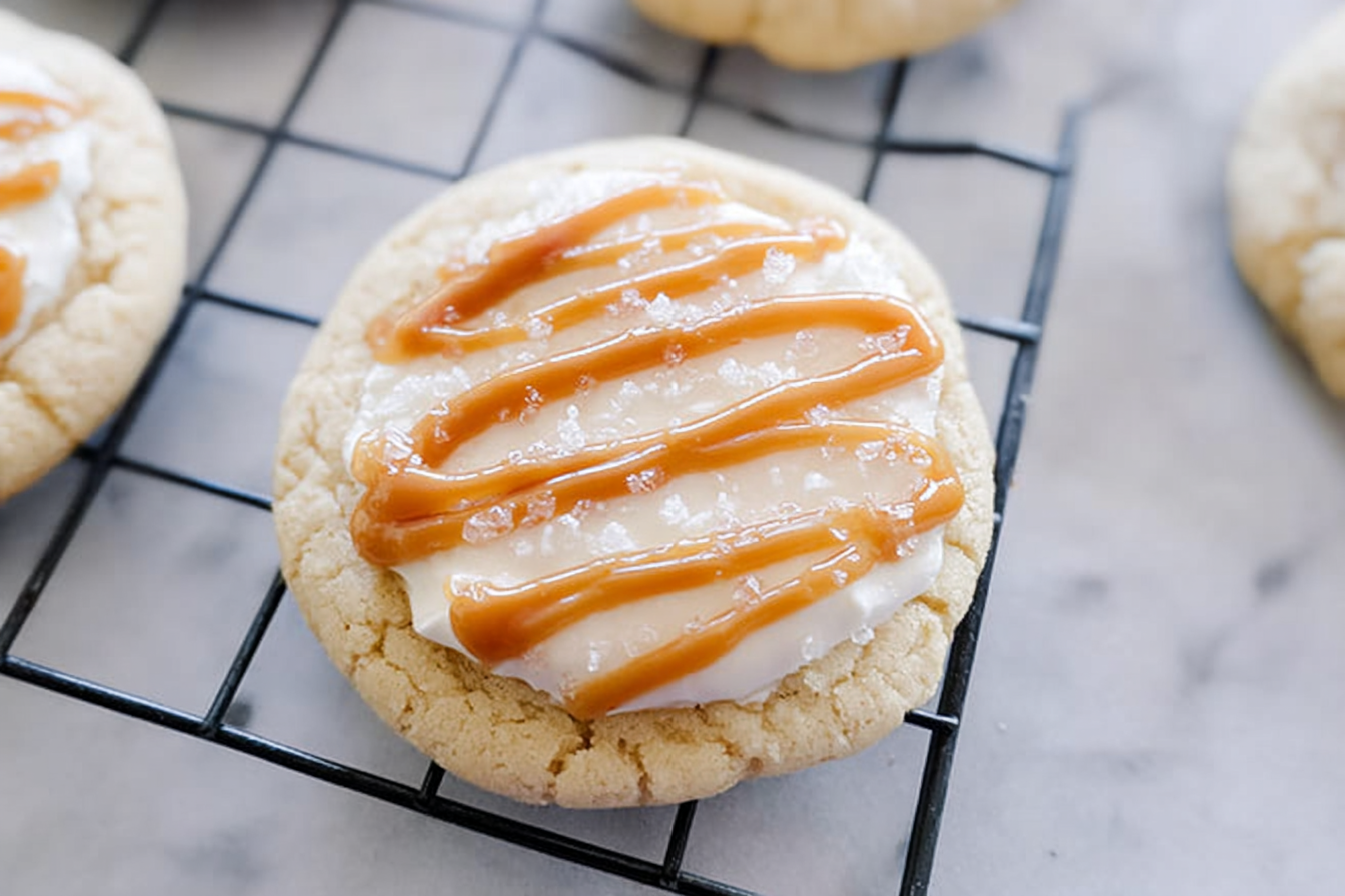 Salted Caramel Sugar Cookie