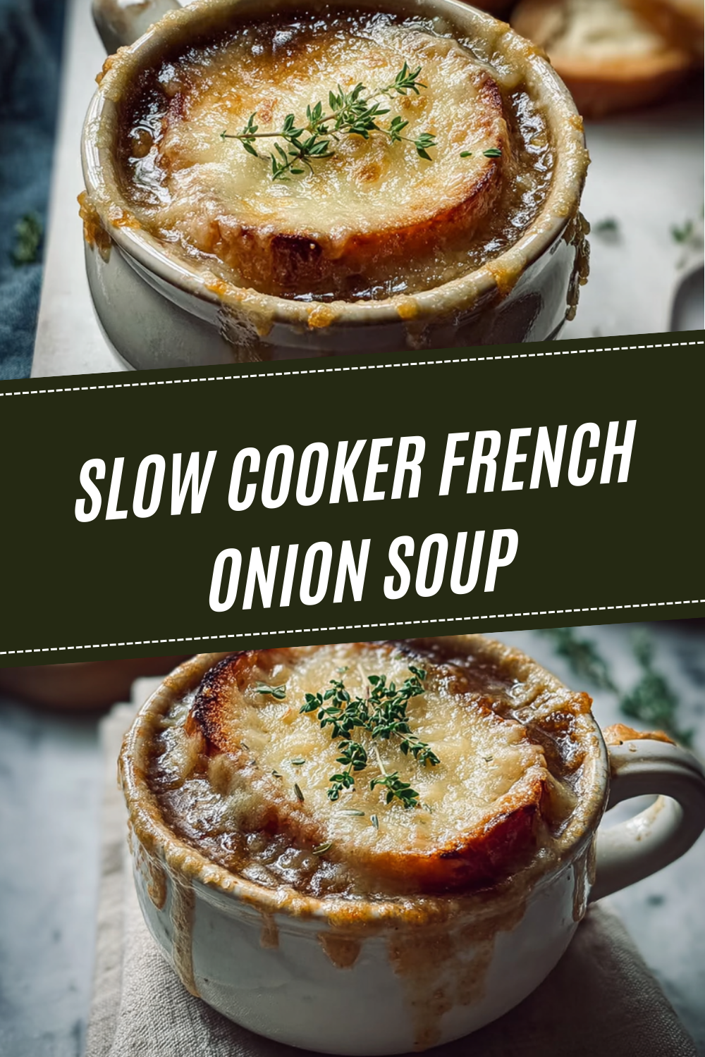 Slow Cooker French Onion Soup
