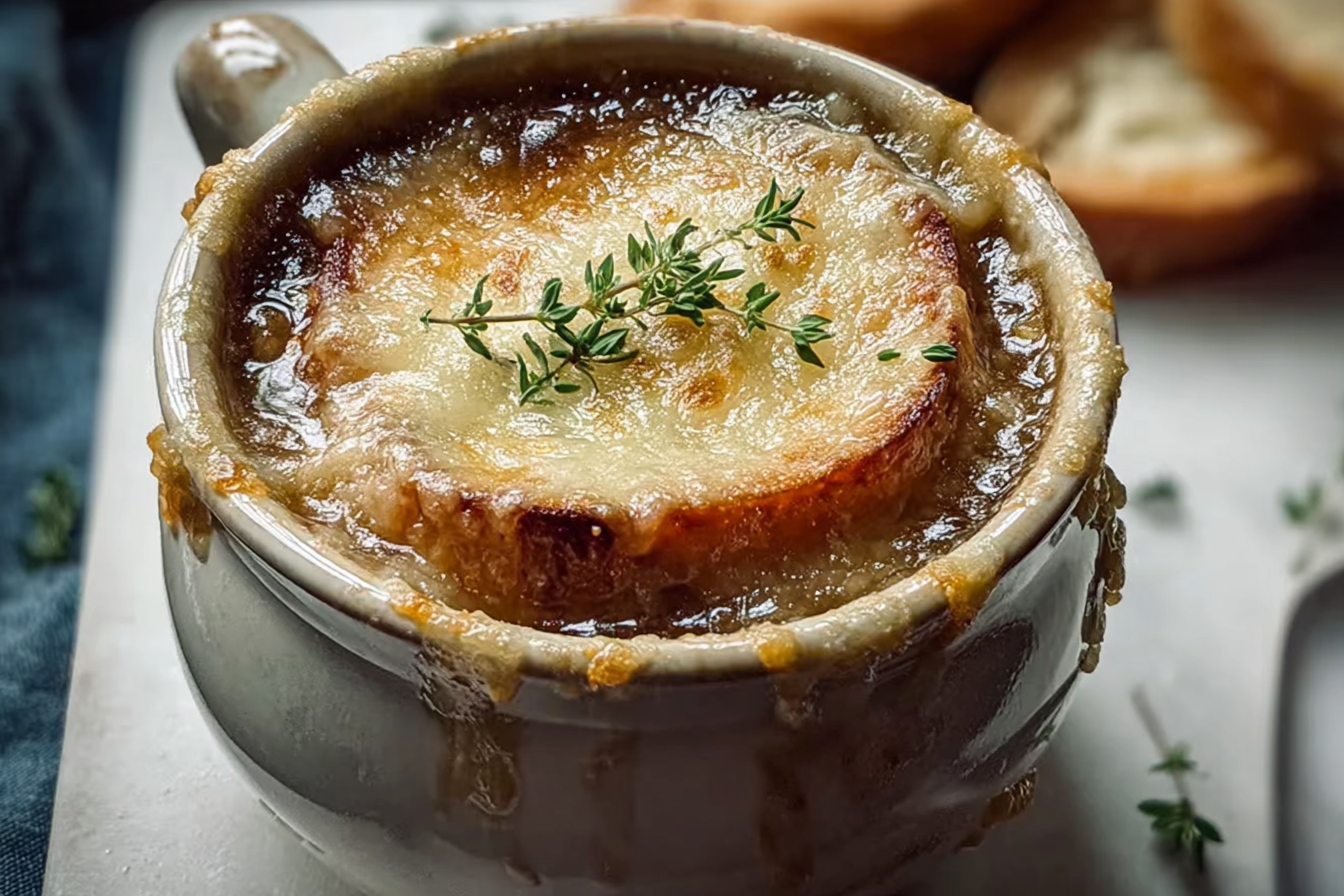 Slow Cooker French Onion Soup