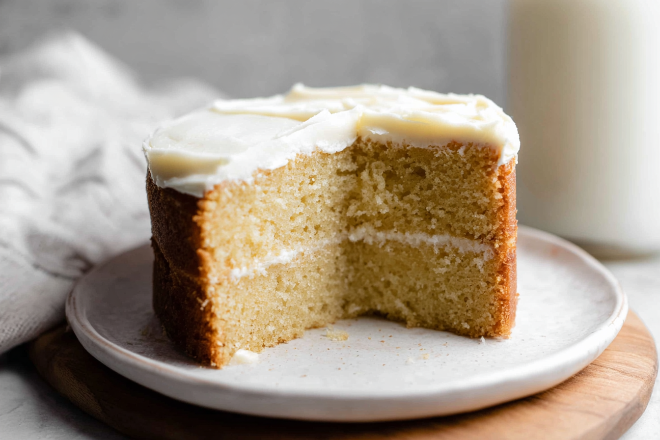 Small Vanilla Cake