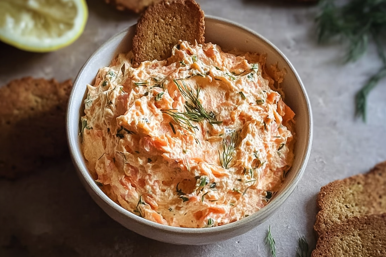 Smoked Salmon Dip Recipe Creamy Party Appetizer 6 Smoked Salmon Dip