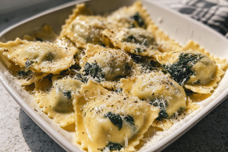 Spinach Artichoke Ravioli Bake 99.Png
