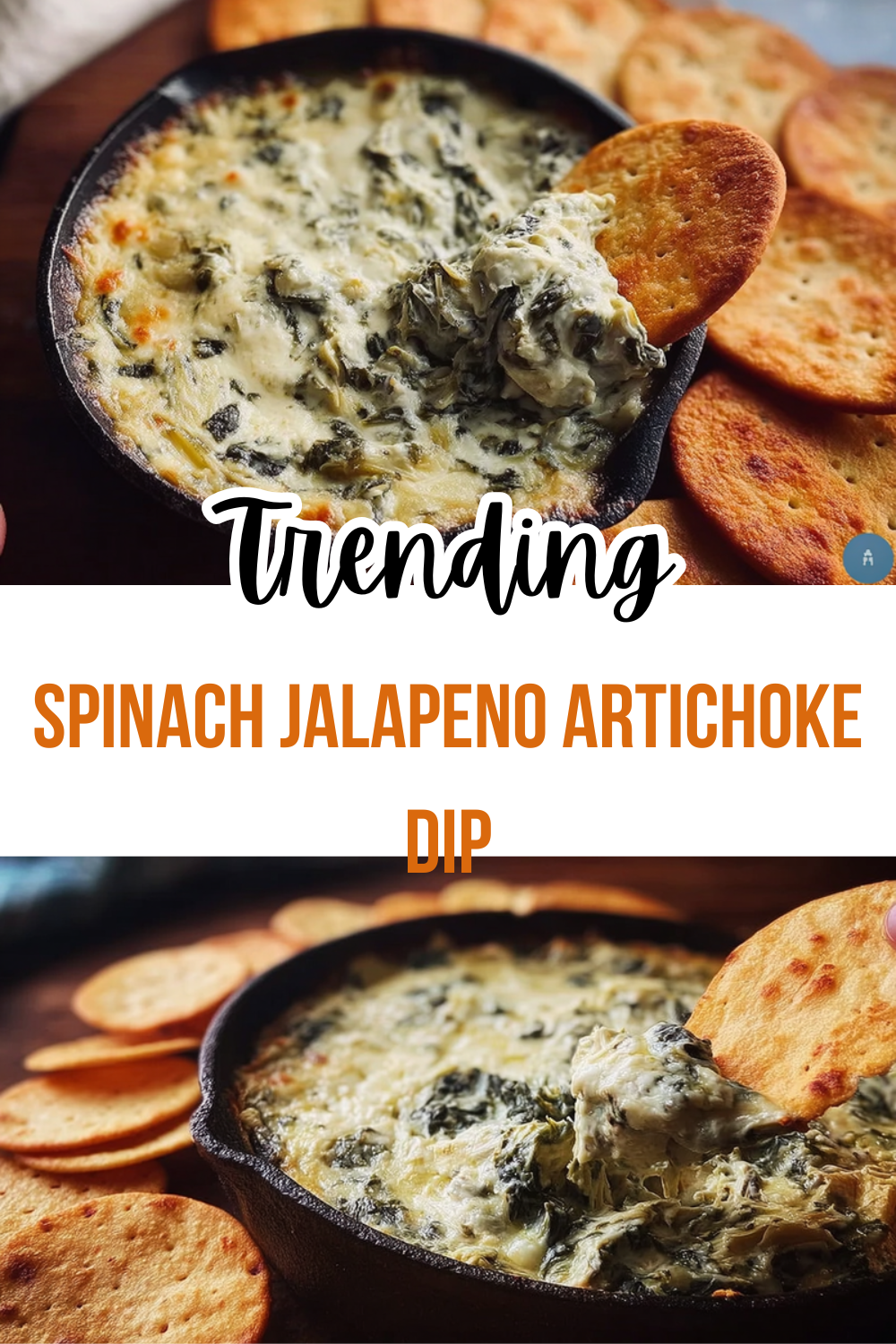 Spinach Jalapeno Artichoke Dip