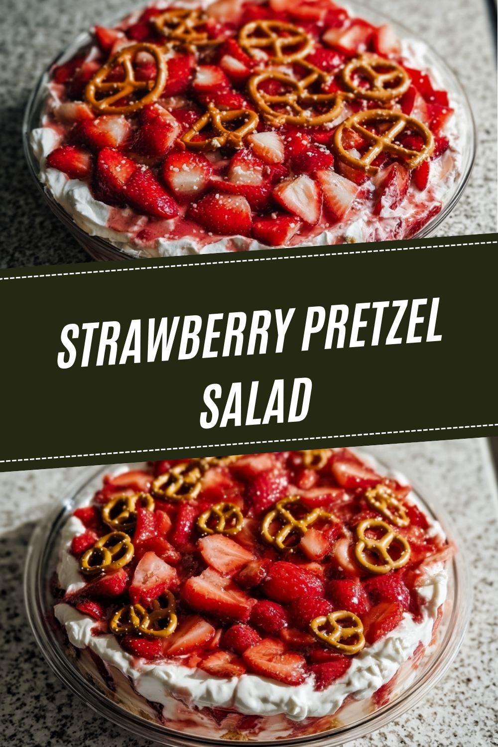 Strawberry Pretzel Salad