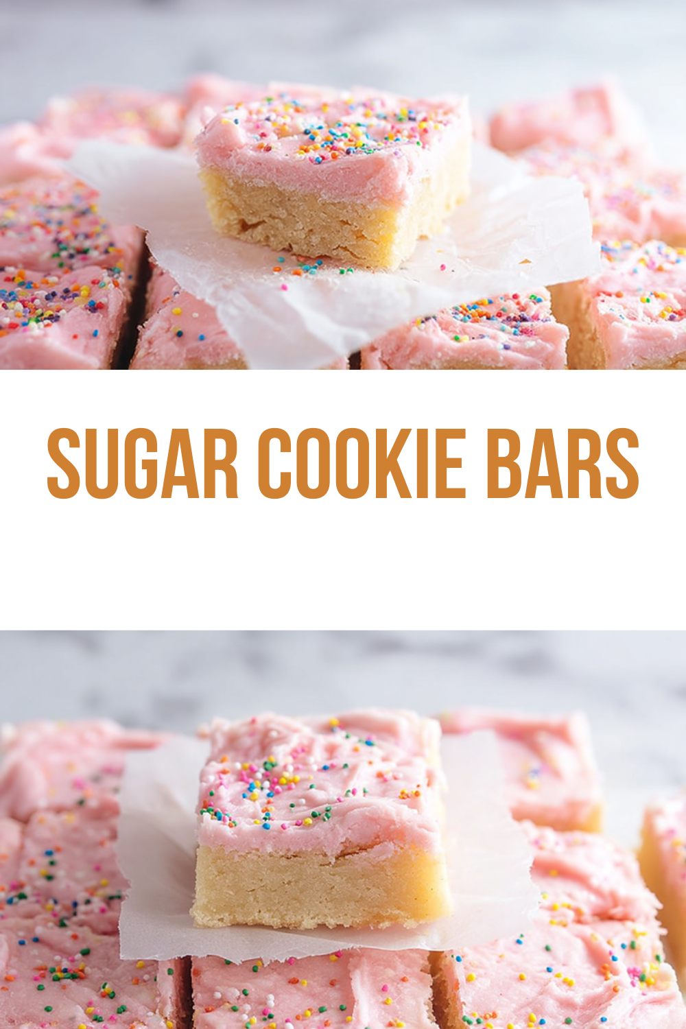 Sugar Cookie Bars