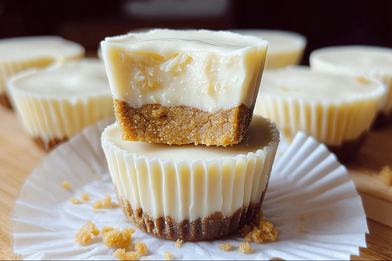 White Chocolate Pumpkin Cups