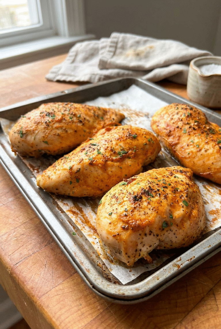 Baked Chicken Breasts Recipe: Juicy Tender And Simple 8 Baked Chicken Breasts 71.Png