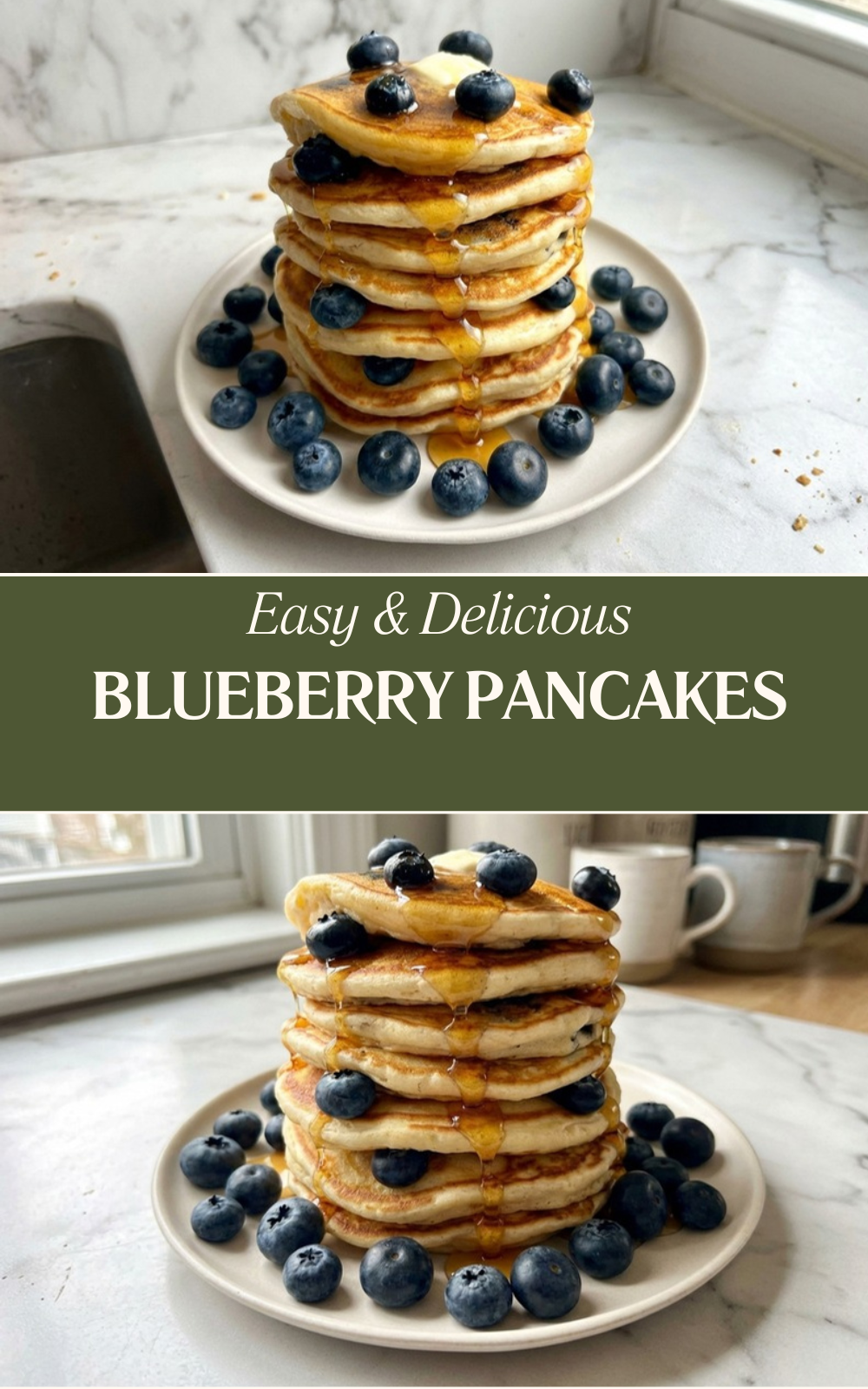 Fluffiest Blueberry Pancakes You Will Ever Make 7 Blueberry Pancakes