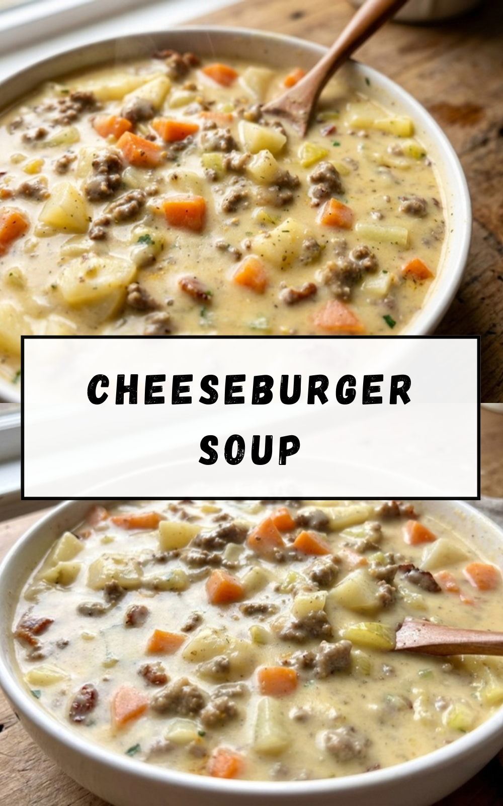 Cheeseburger Soup