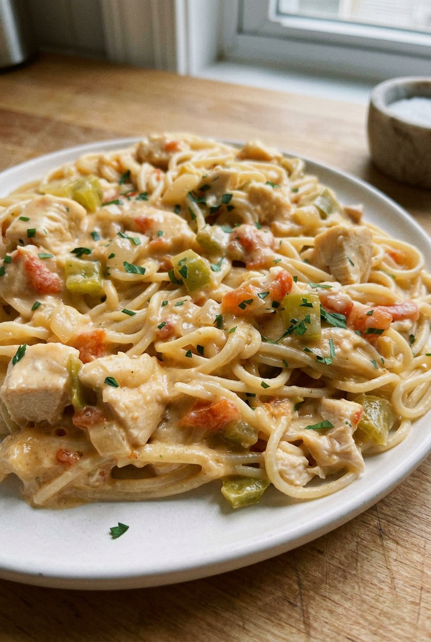 Chicken Spaghetti Recipe 6 Chicken Spaghetti