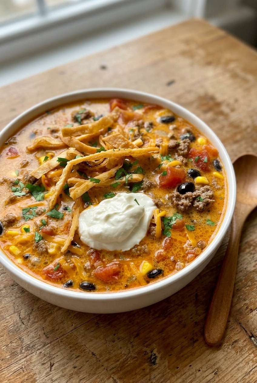 Creamy Taco Soup