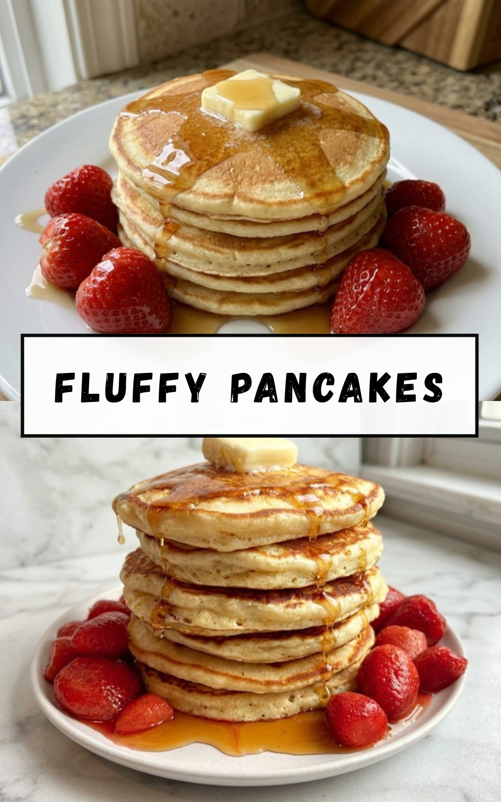 Fluffy Pancakes Recipe For Perfect Breakfast 4 Fluffy Pancakes