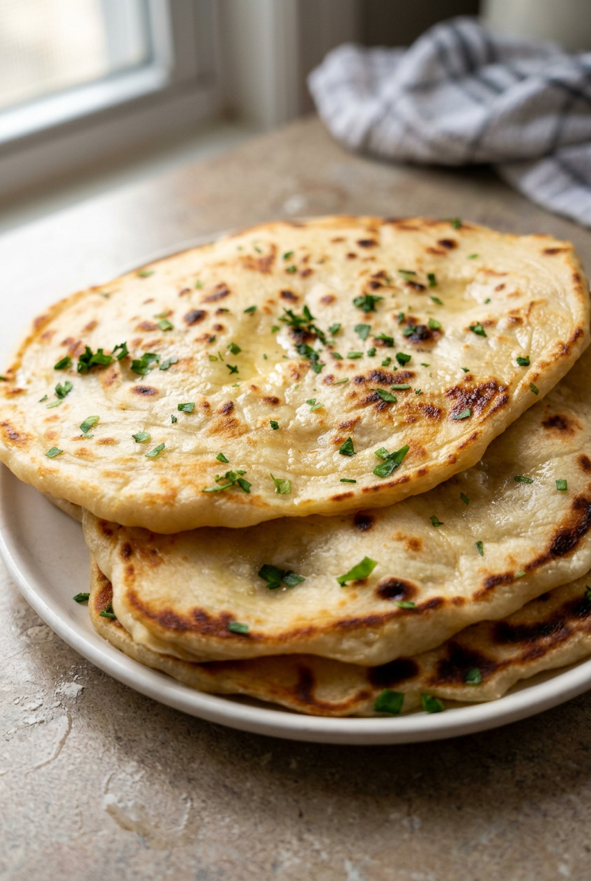 Homemade Naan