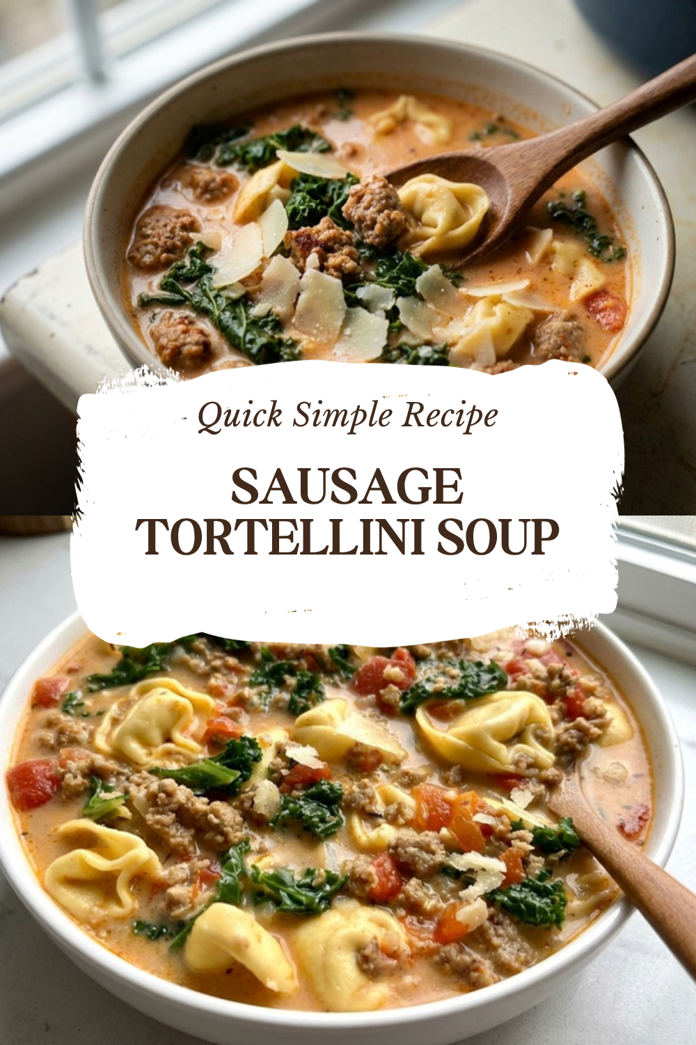 Sausage Tortellini Soup