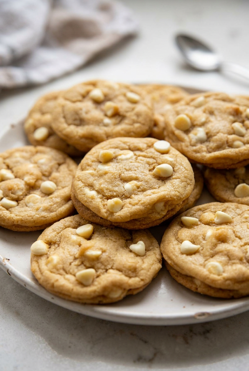 White Chocolate Chip Cookies