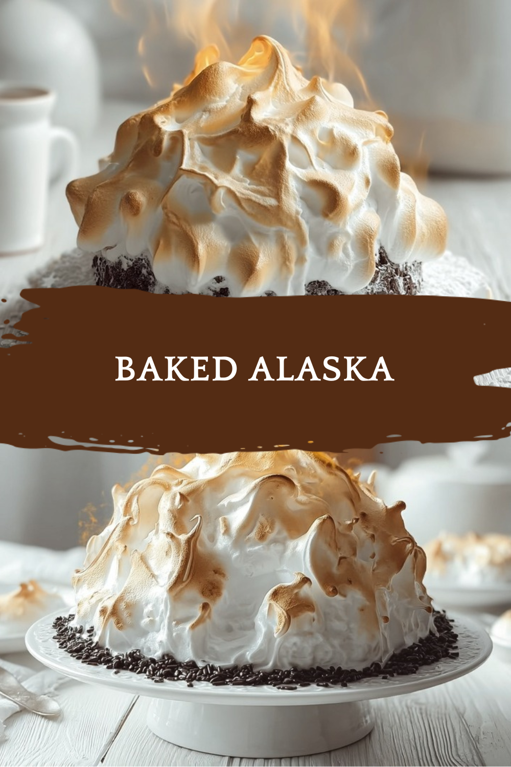 Brownie Baked Alaska Recipe: Decadent Ice Cream Dessert 4 Baked Alaska