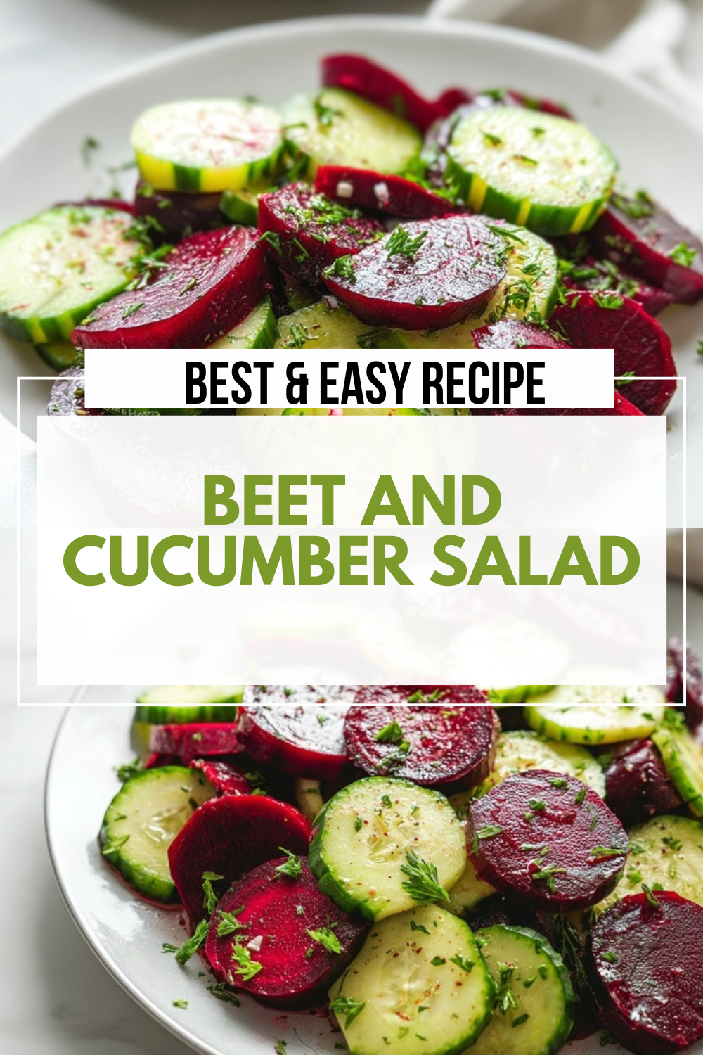 Beet And Cucumber Salad