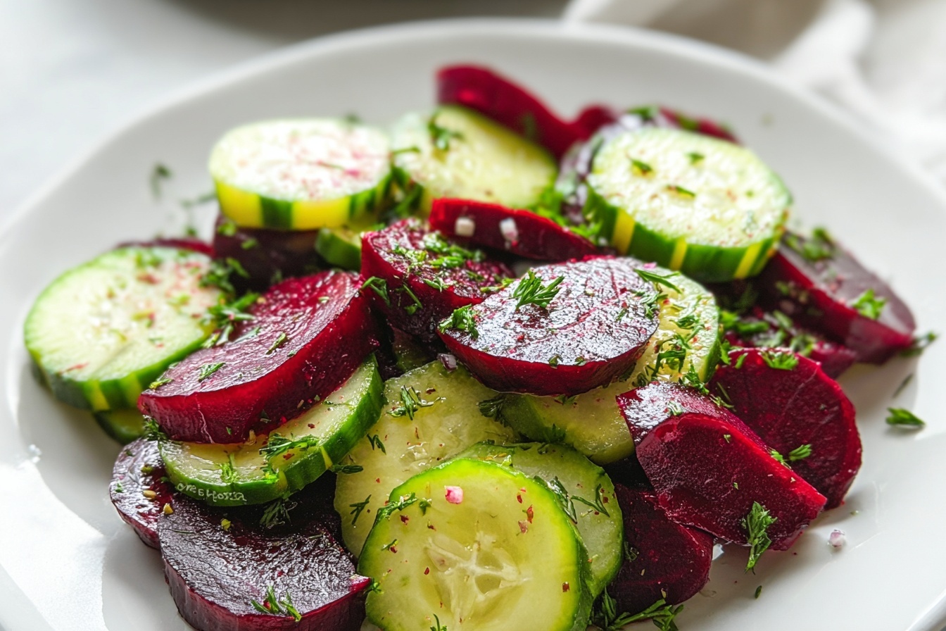Beet And Cucumber Salad