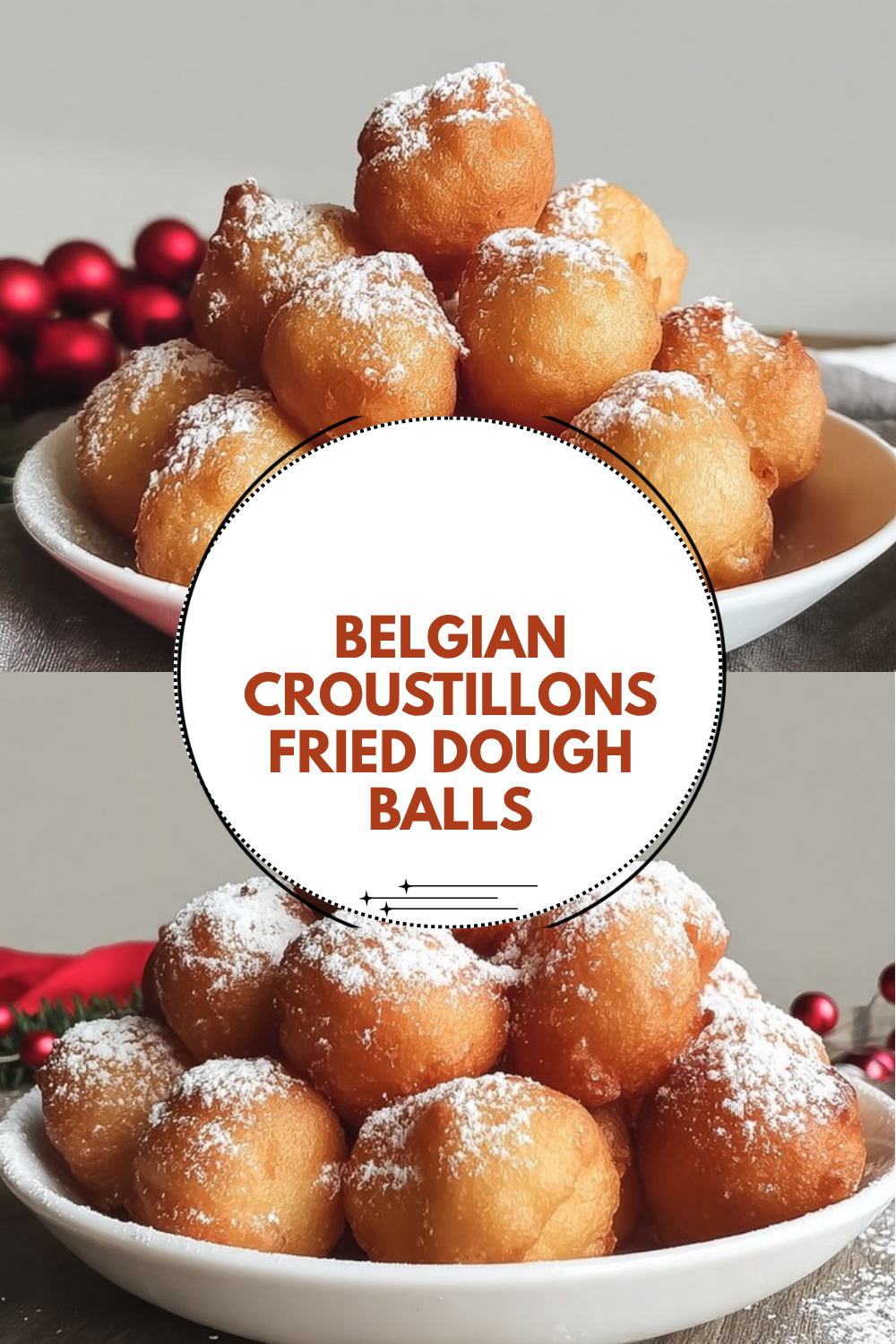 Belgian Croustillons Fried Dough Balls