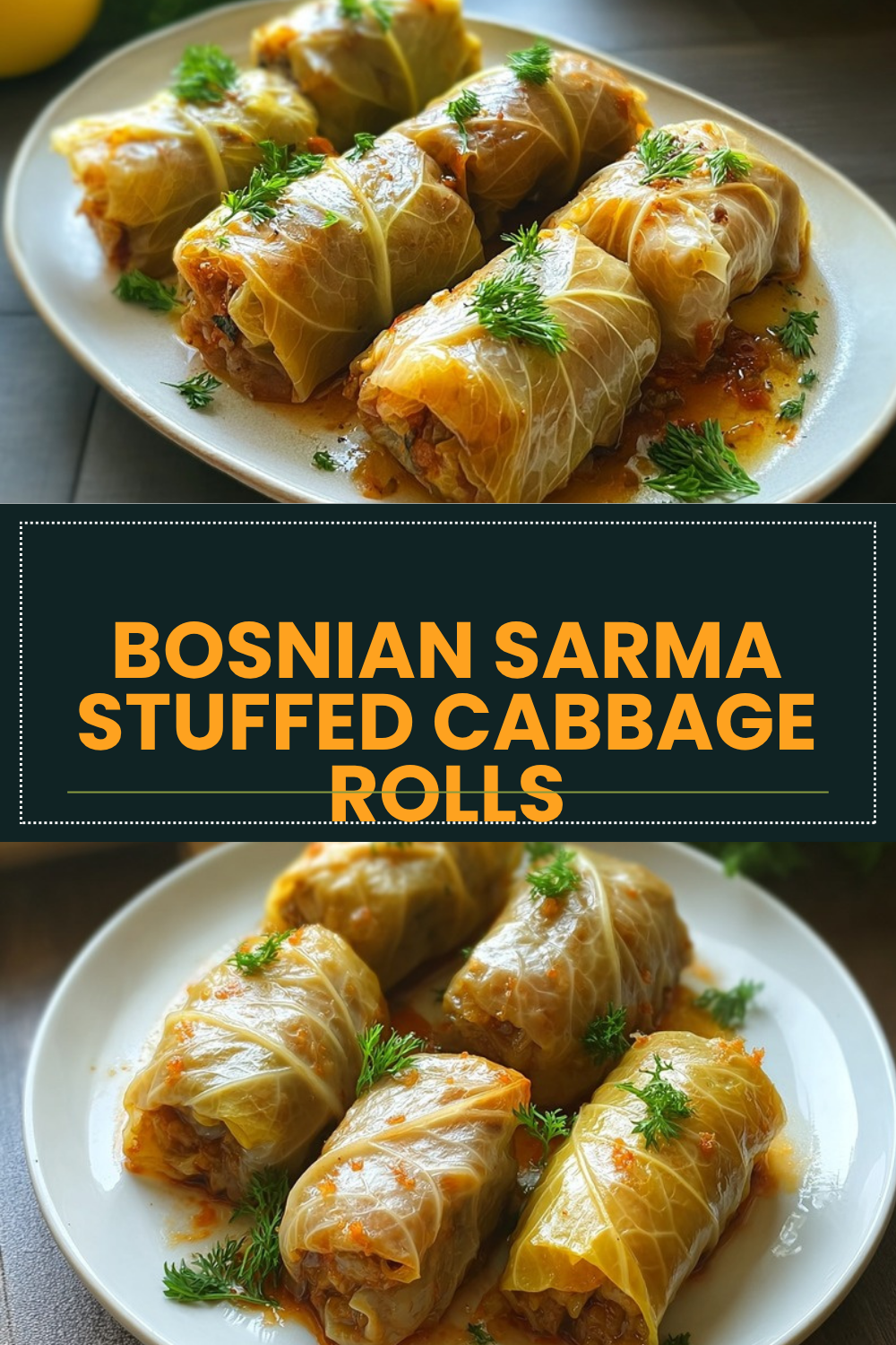 Bosnian Sarma Stuffed Cabbage Rolls