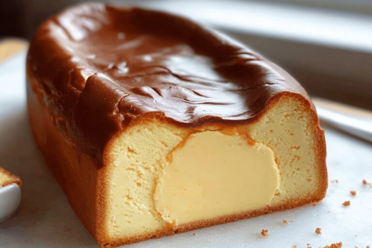 Burnt Basque Cheesecake In A Loaf Pan 24.Png