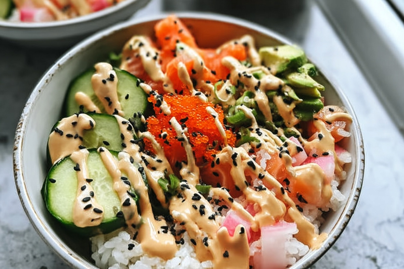 California Roll Sushi Bowls