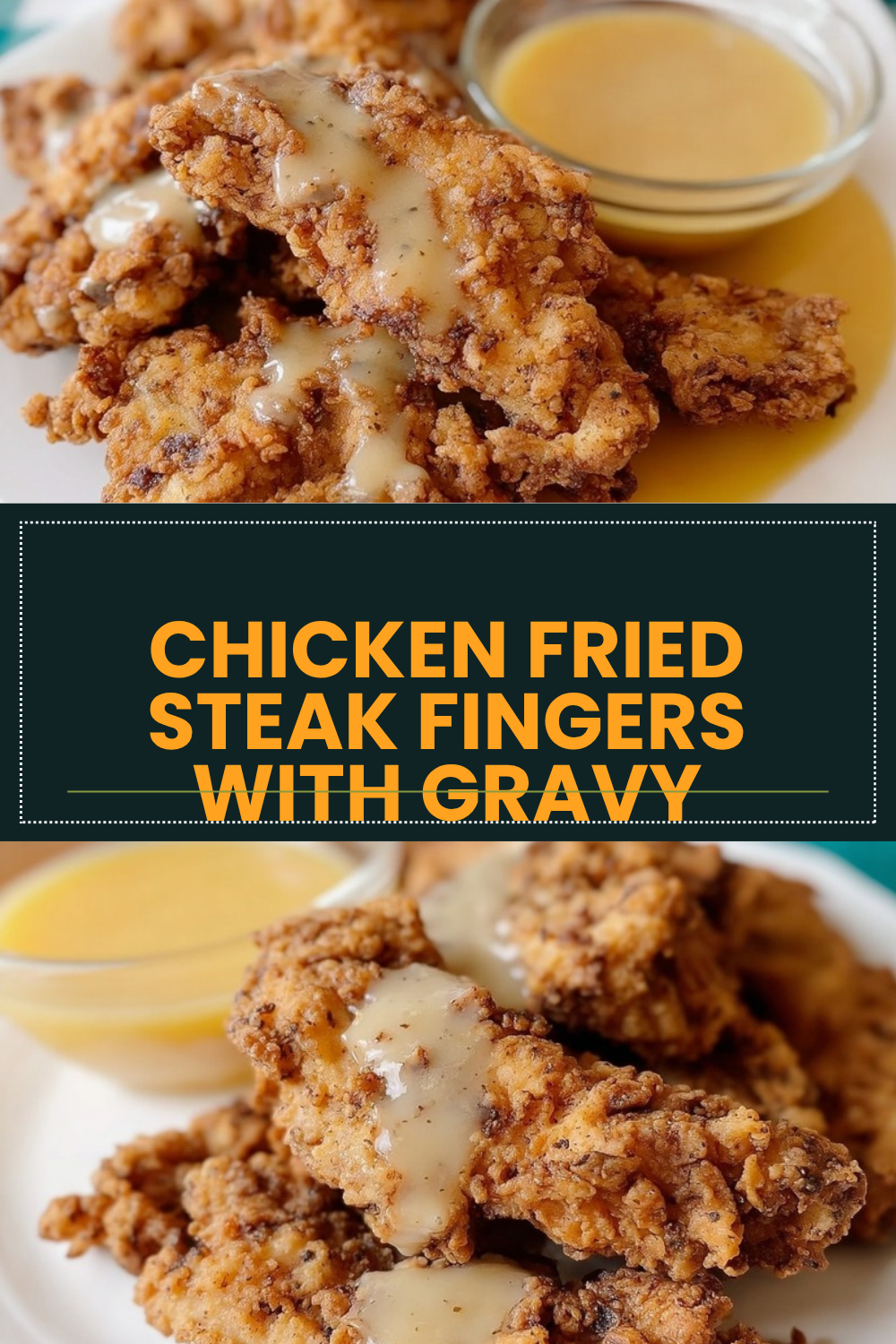 Chicken Fried Steak Fingers With Gravy