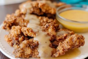 Chicken Fried Steak Fingers With Gravy 93.png